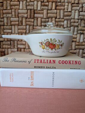 CorningWare Spice of Life P‑82‑B Petite Saucepan Vintage